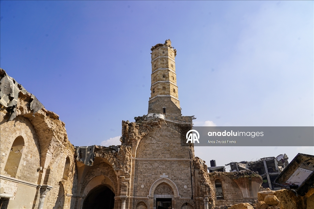 Great Omari Mosque undergoes restoration in Gaza
