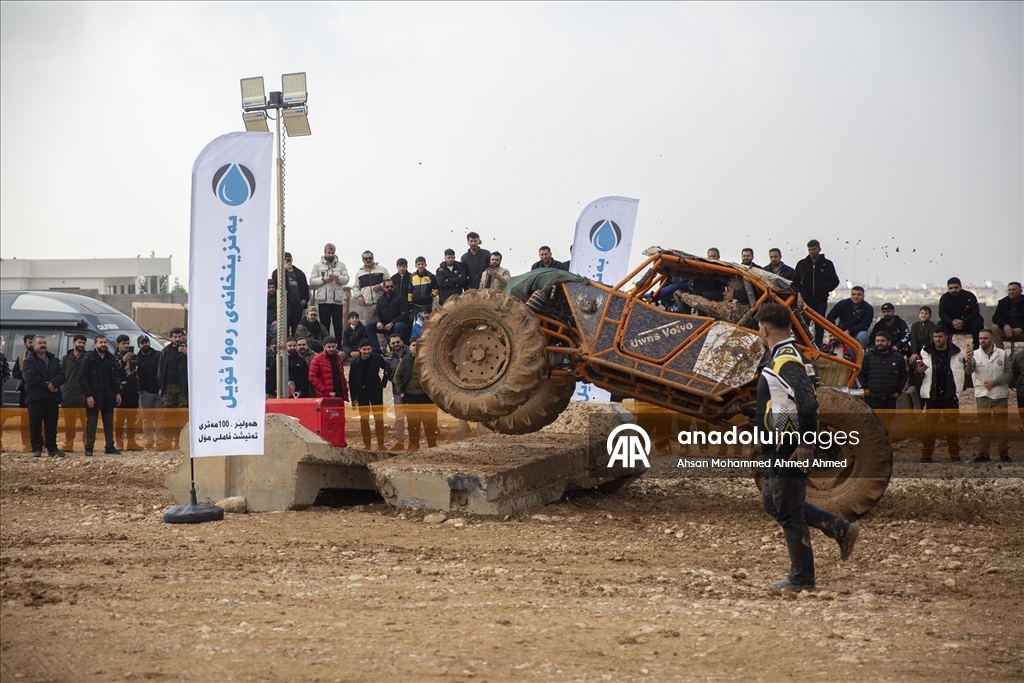 Erbil'de Off-Road yarışı düzenlendi