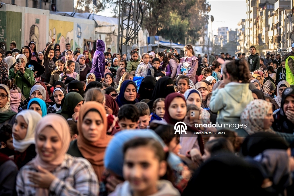 Gazze’de 500 hafız için mezuniyet töreni düzenlendi