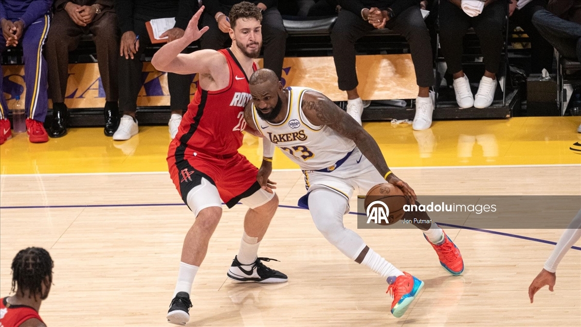 NBA'de Rockets, Lakers deplasmanında farklı kazandı