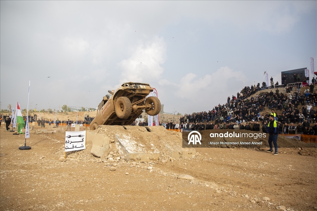 Erbil'de Off-Road yarışı düzenlendi