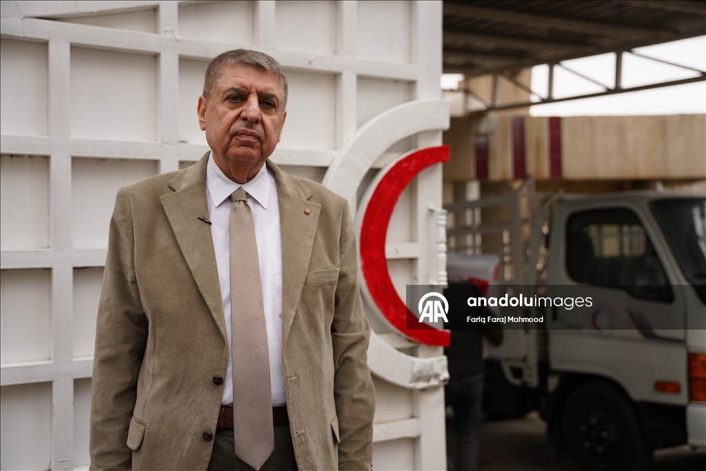 Турецкий Красный Полумесяц доставил помощь пострадавшим от наводнения в Ираке