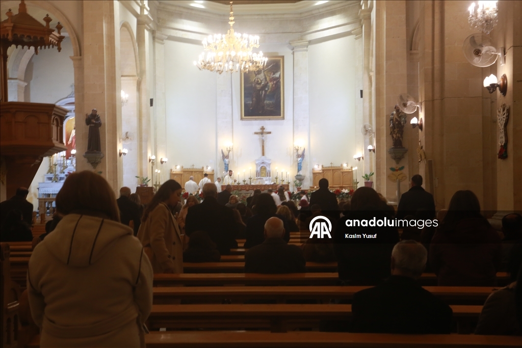 Христиане Сирии встретили рождество