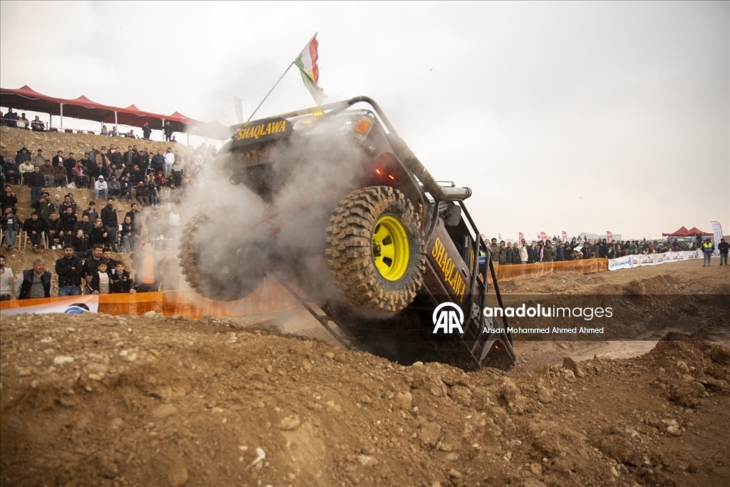 Erbil'de Off-Road yarışı düzenlendi