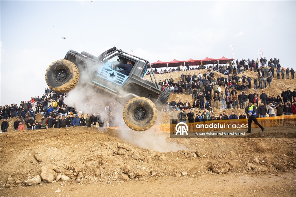 Erbil'de Off-Road yarışı düzenlendi