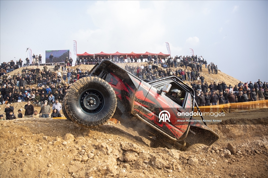 Erbil'de Off-Road yarışı düzenlendi