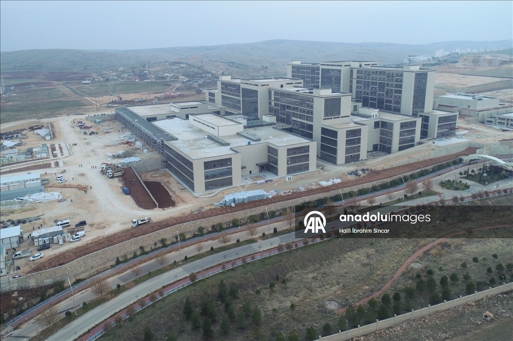 Hızla yükselen Mardin Şehir Hastanesinde sona gelindi