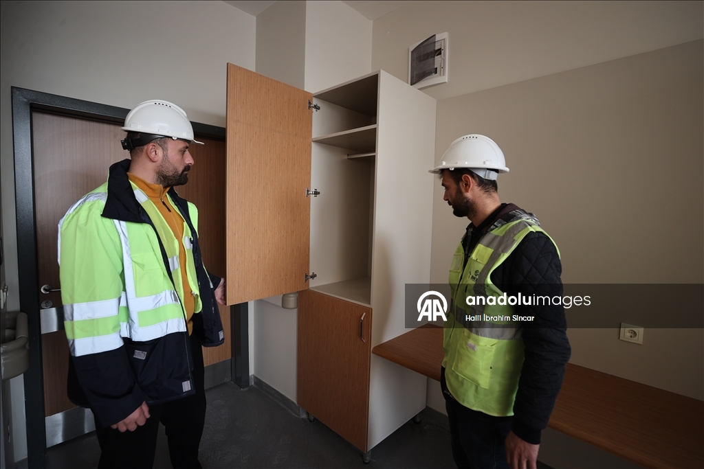 Hızla yükselen Mardin Şehir Hastanesinde sona gelindi