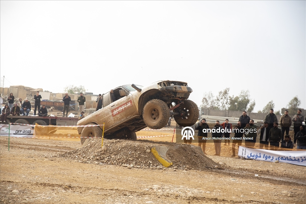 Erbil'de Off-Road yarışı düzenlendi