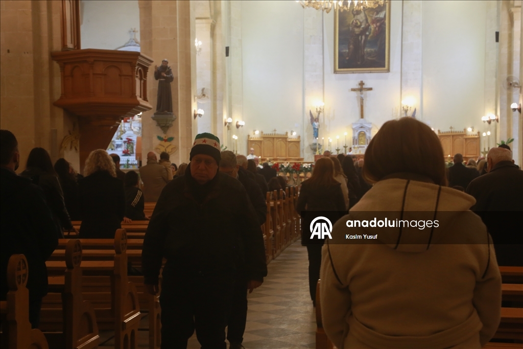 Христиане Сирии встретили рождество