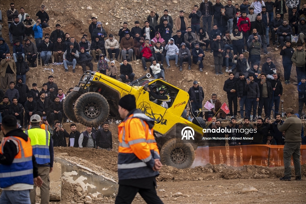 Erbil'de Off-Road yarışı düzenlendi