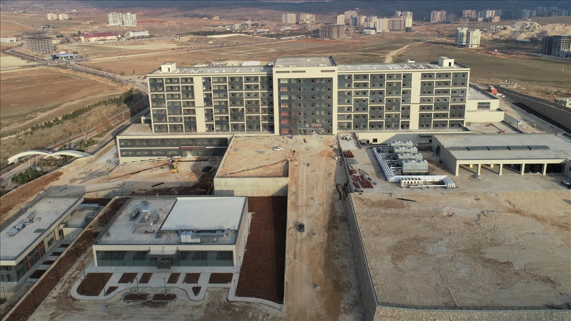 Hızla yükselen Mardin Şehir Hastanesinde sona gelindi