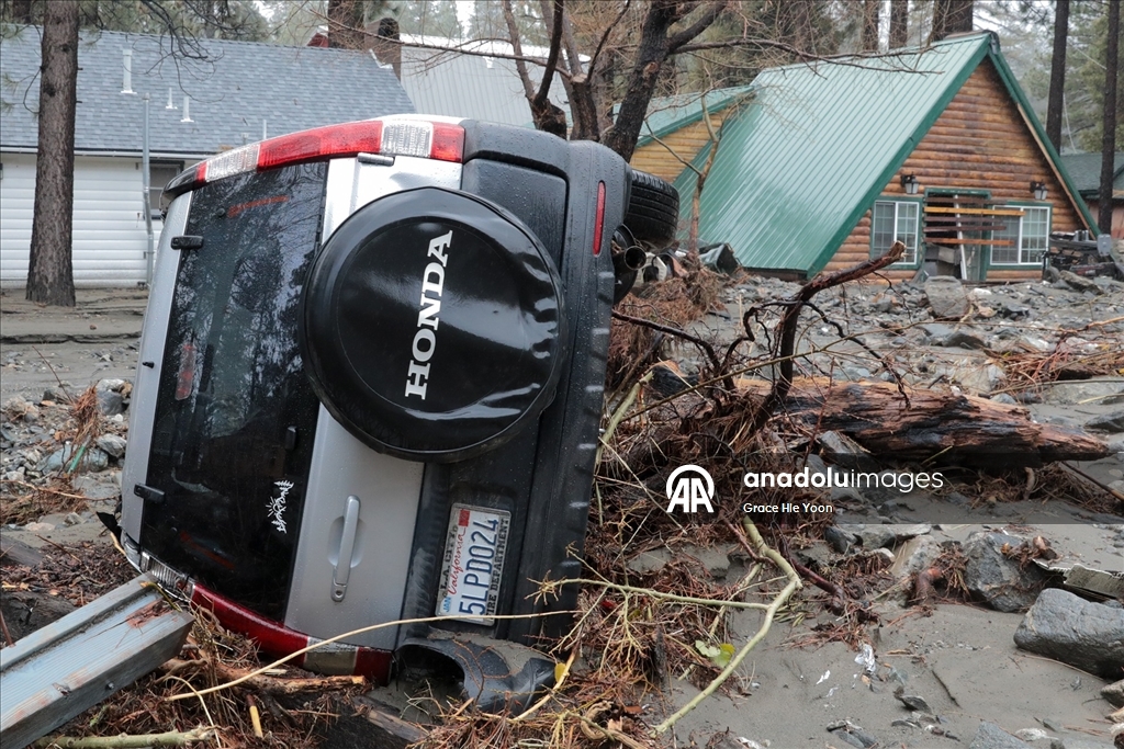  Atmosferik nehir fırtınası Güney Kaliforniya’yı vurdu 