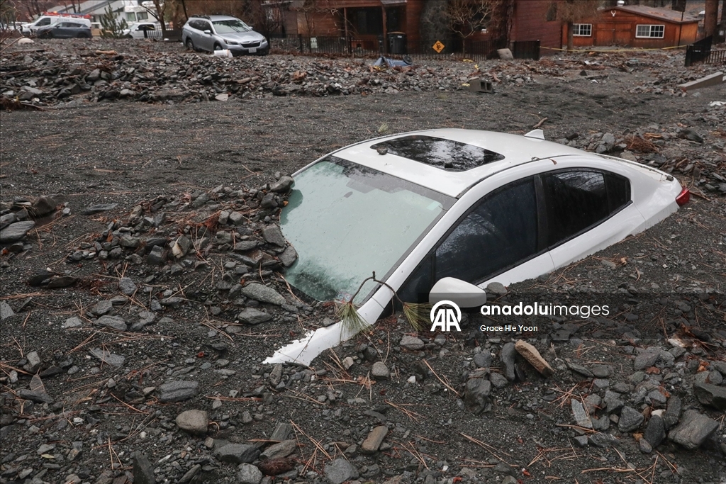  Atmosferik nehir fırtınası Güney Kaliforniya’yı vurdu 