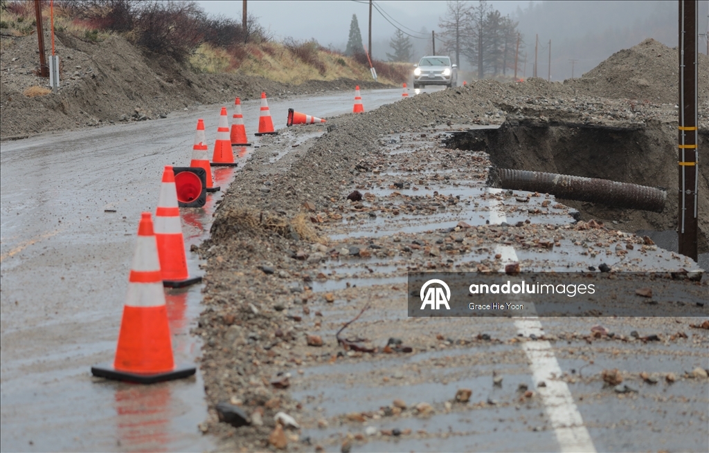 На Южную Калифорнию обрушился атмосферный речной шторм