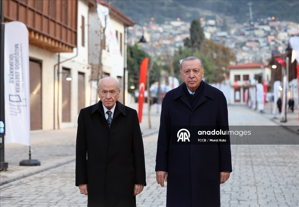Cumhurbaşkanı Recep Tayyip Erdoğan, Hatay’da