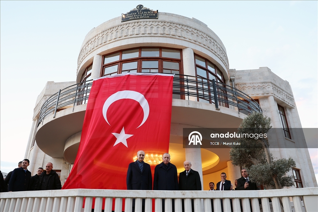 Cumhurbaşkanı Erdoğan, Hatay'da