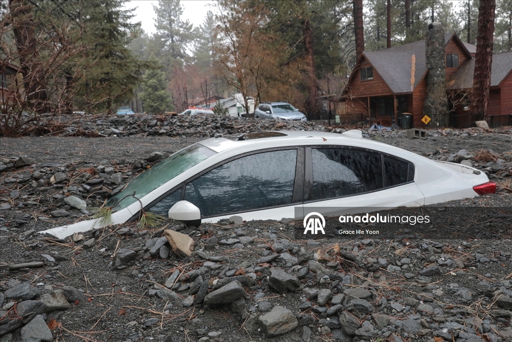  Atmosferik nehir fırtınası Güney Kaliforniya’yı vurdu 