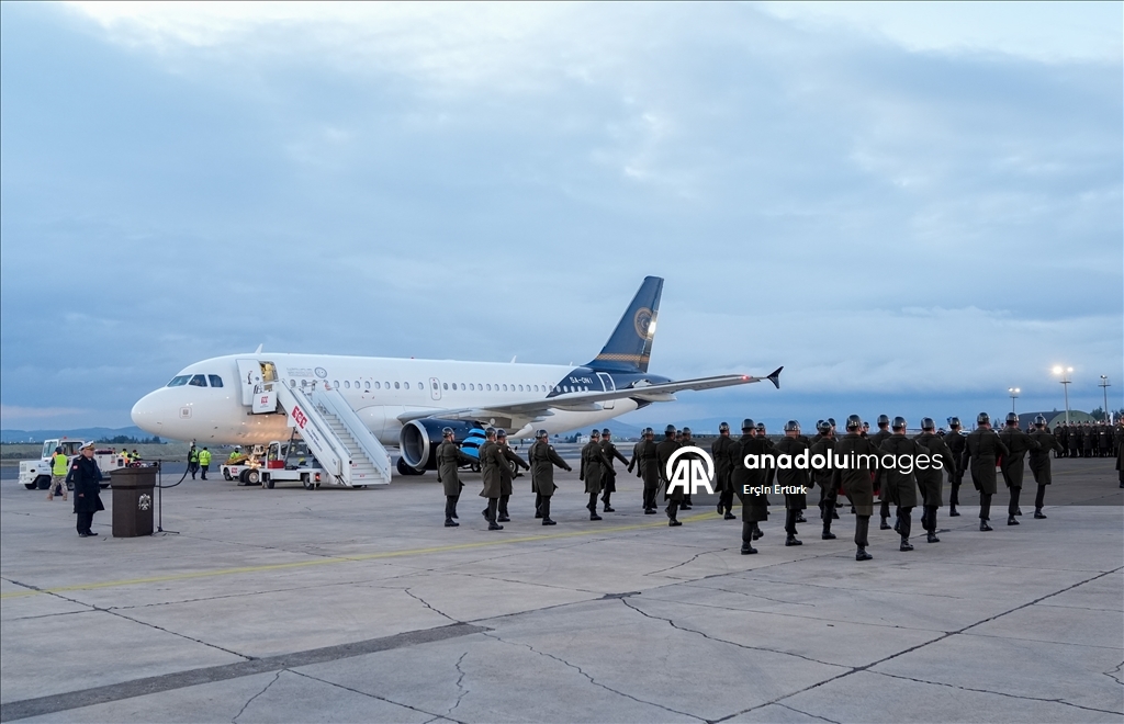 В Турции состоялась церемония в память о погибших при крушении самолета под Анкарой