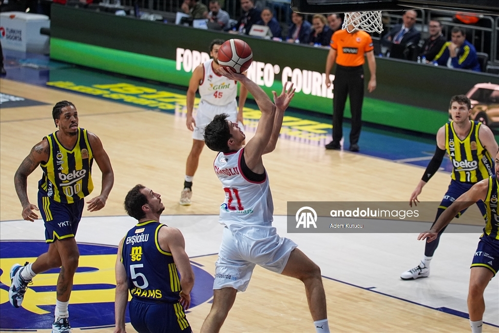 Fenerbahçe Beko, Glint Manisa Basket'i 93-79 mağlup etti