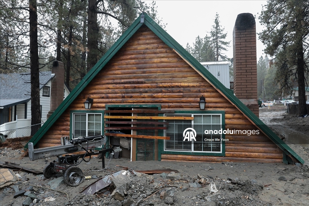  Atmosferik nehir fırtınası Güney Kaliforniya’yı vurdu 