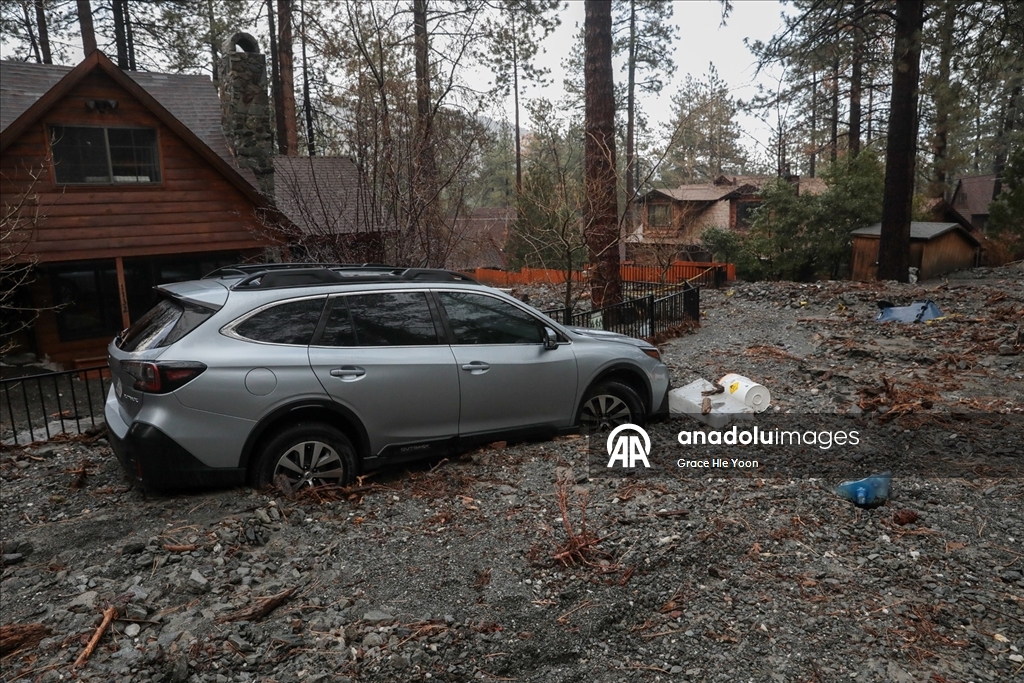  Atmosferik nehir fırtınası Güney Kaliforniya’yı vurdu 