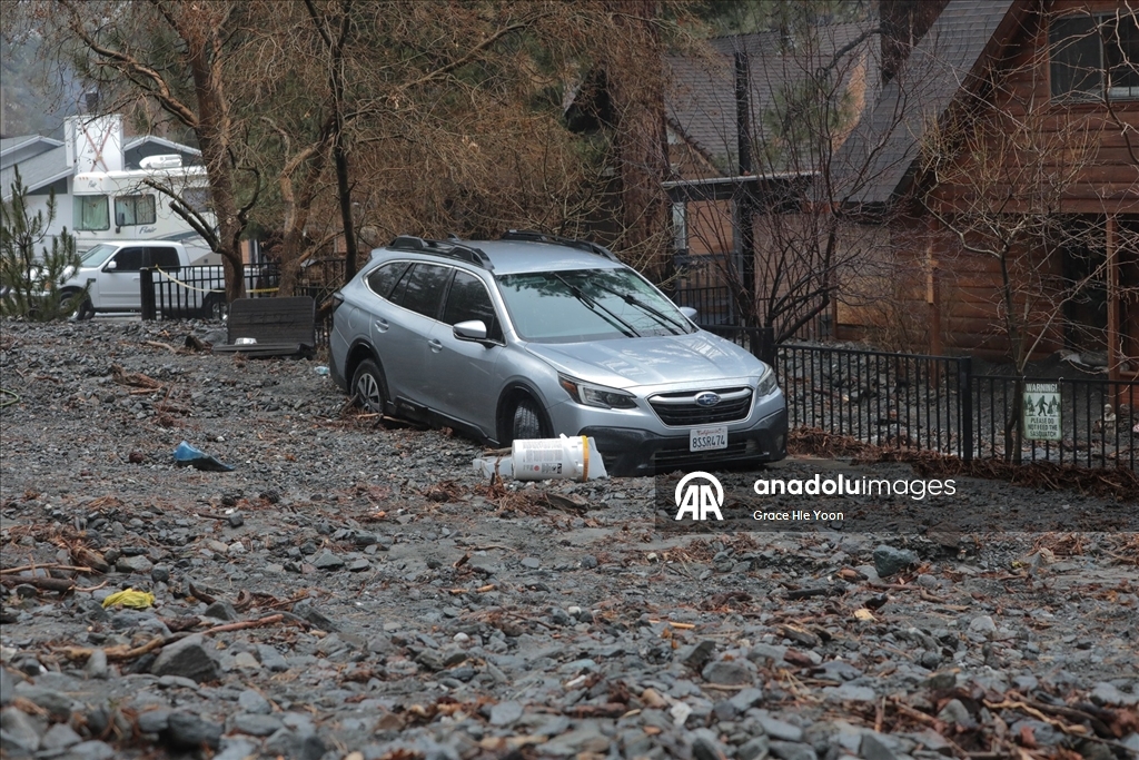  Atmosferik nehir fırtınası Güney Kaliforniya’yı vurdu 