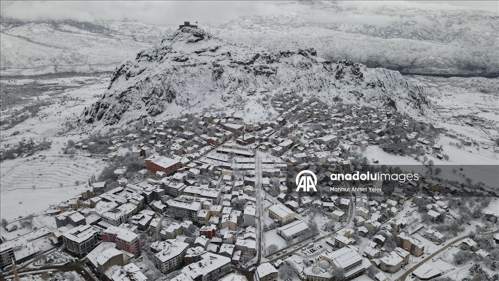 Giresun'da kar yağışı 