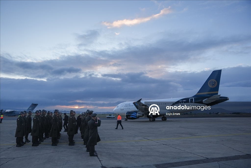 В Турции состоялась церемония в память о погибших при крушении самолета под Анкарой