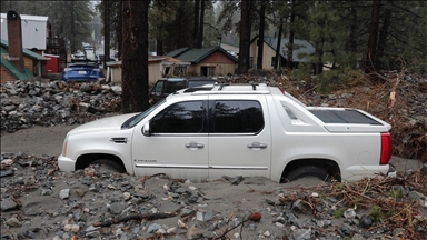Atmosferik nehir fırtınası Güney Kaliforniya’yı vurdu