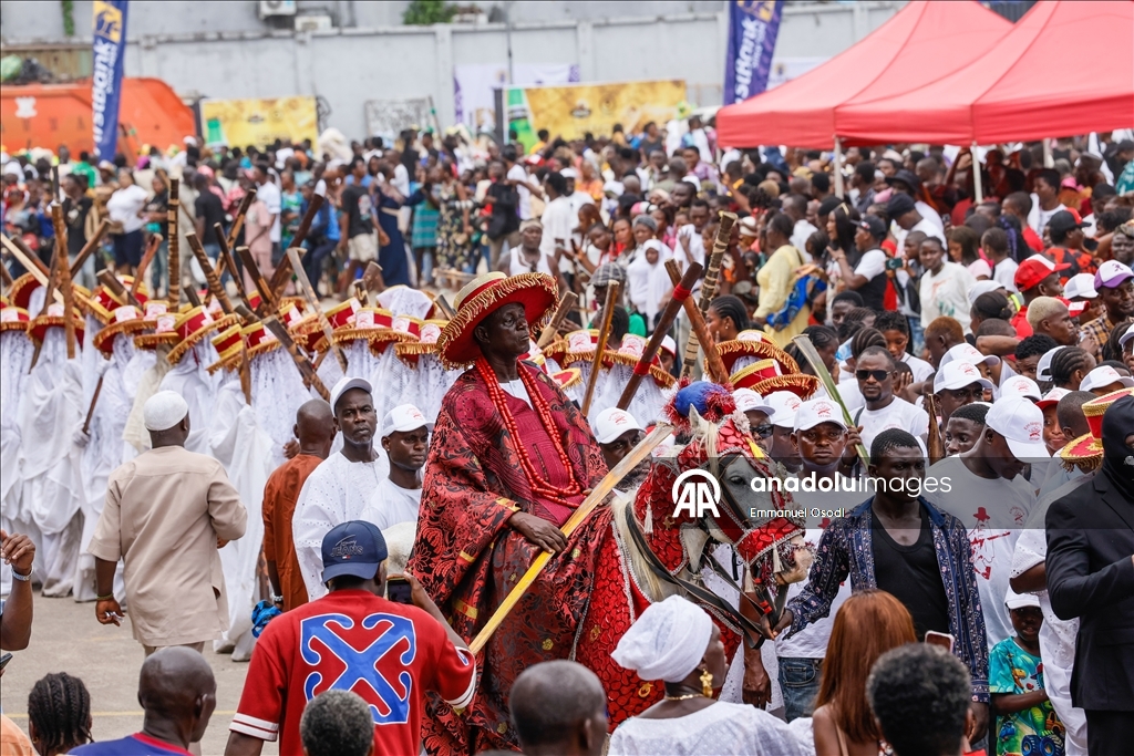 В Нигерии прошел традиционный фестиваль «Эйо»