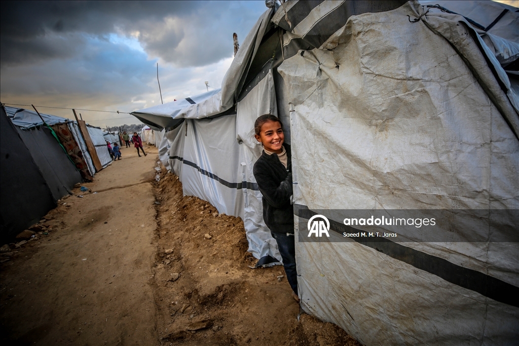 Gazze’de kış şartları Filistinlilerin yaşamını zorlaştırıyor