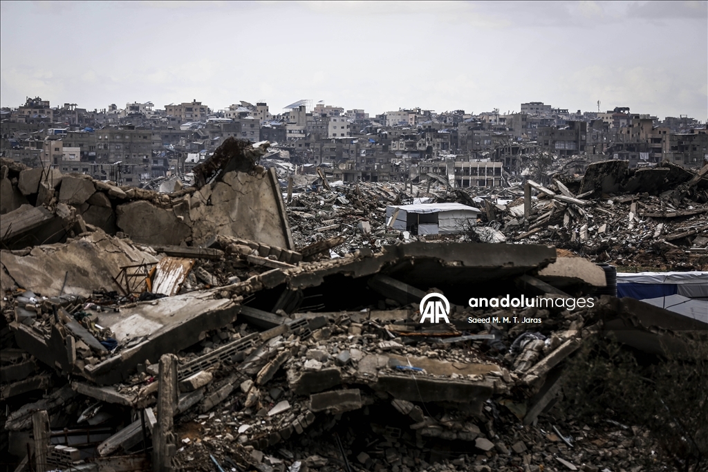 Gazze’de kış şartları Filistinlilerin yaşamını zorlaştırıyor