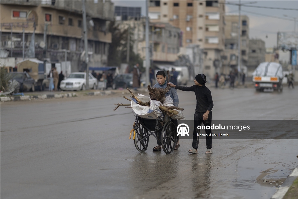 Неблагоприятные погодные условия усугубляют жизнь в Газе