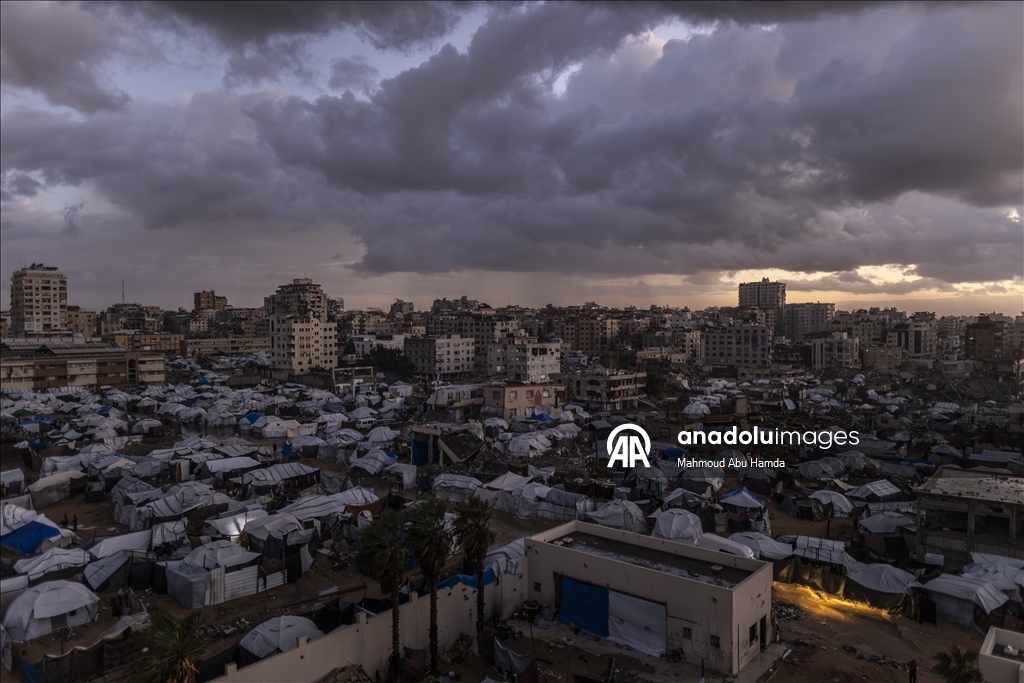 Неблагоприятные погодные условия усугубляют жизнь в Газе