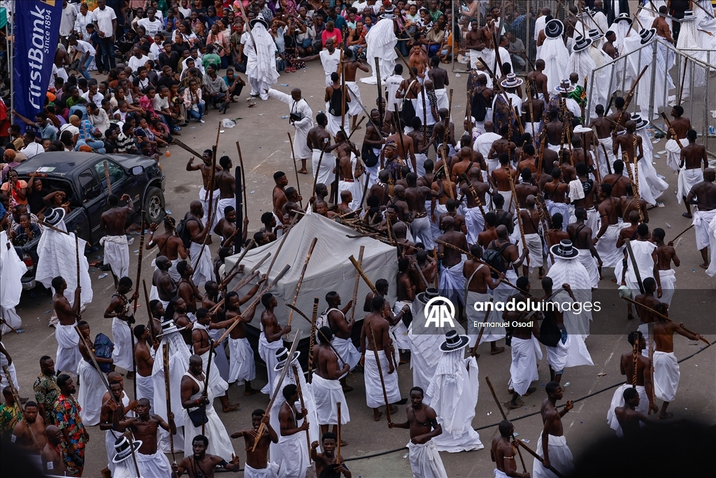 Nijerya’da geleneksel "Eyo Festivali" düzenlendi