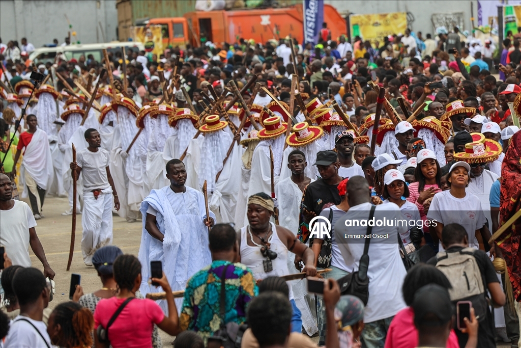 Nijerya’da geleneksel "Eyo Festivali" düzenlendi