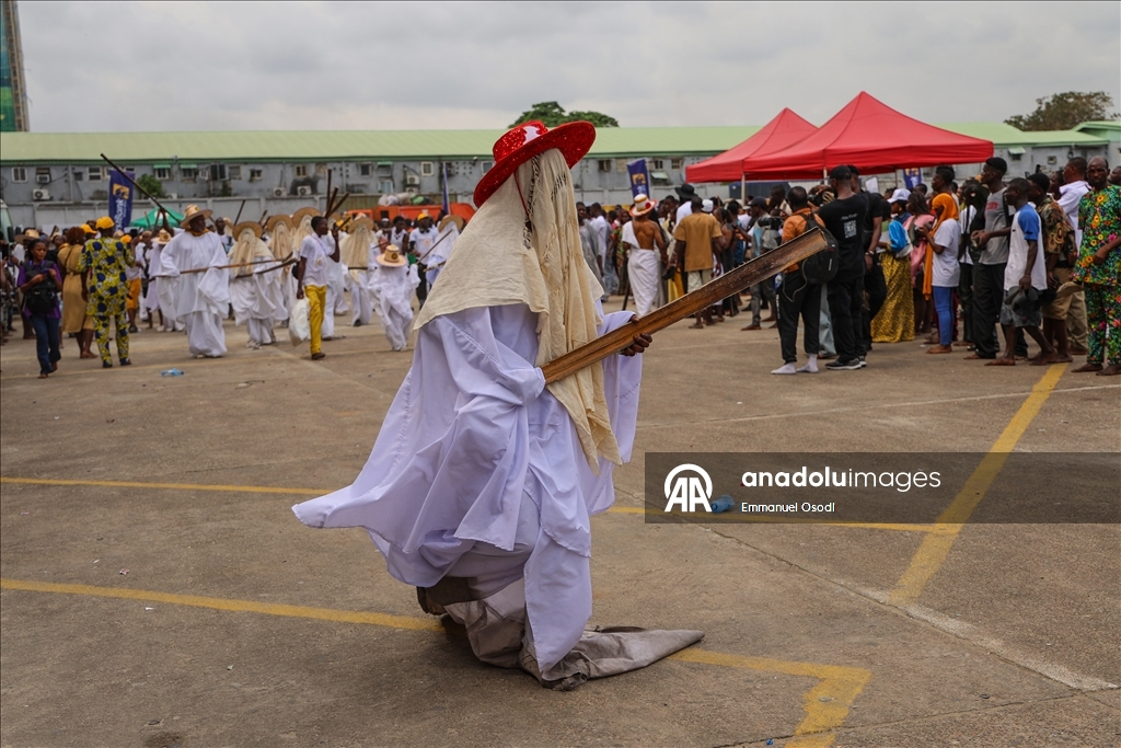 Nijerya’da geleneksel "Eyo Festivali" düzenlendi