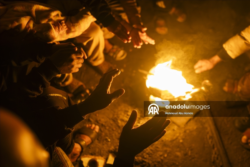 Gazze’de olumsuz hava koşulları hayatı olumsuz etkiliyor