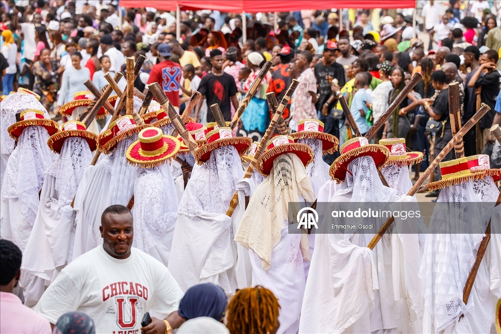 Nijerya’da geleneksel "Eyo Festivali" düzenlendi