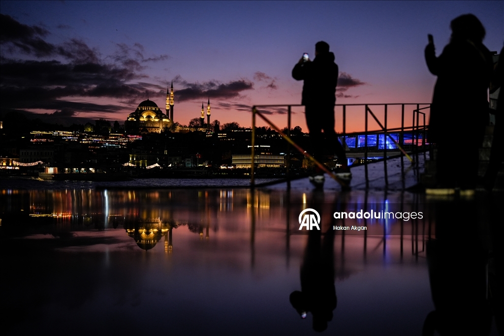 İstanbul'da gün batımı