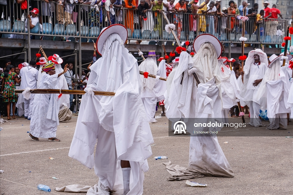 Nijerya’da geleneksel "Eyo Festivali" düzenlendi