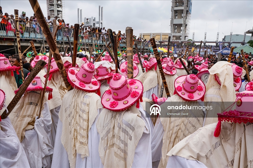 Nijerya’da geleneksel "Eyo Festivali" düzenlendi