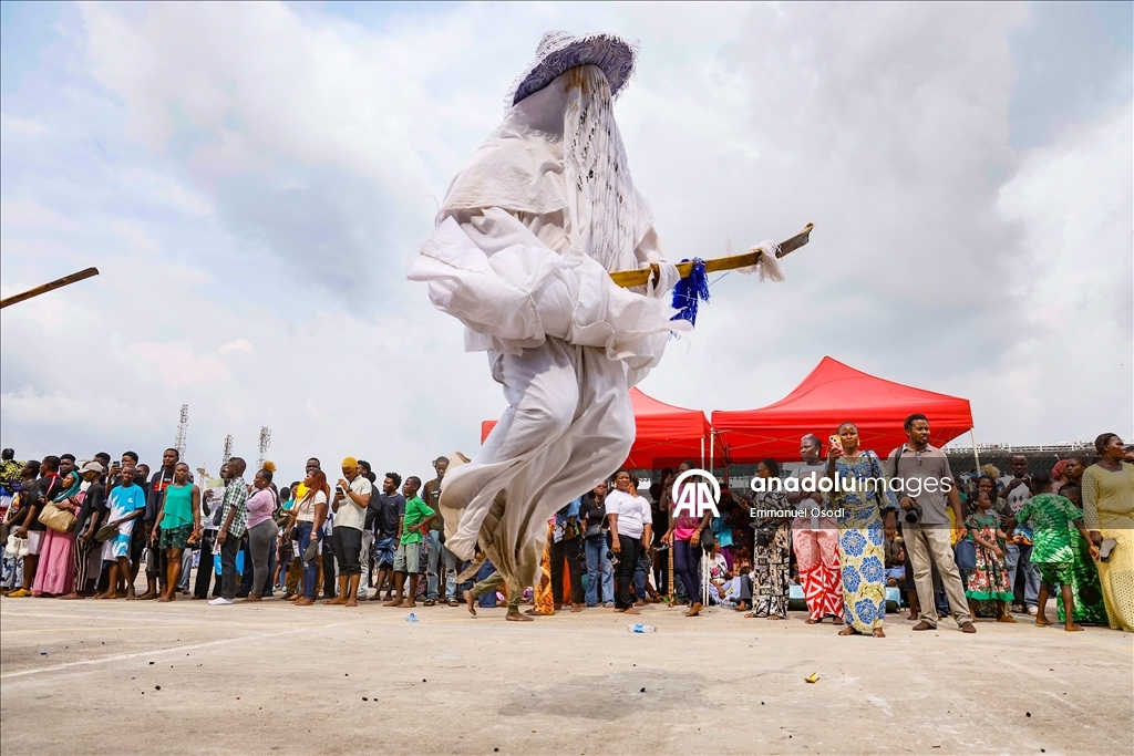 Nijerya’da geleneksel "Eyo Festivali" düzenlendi
