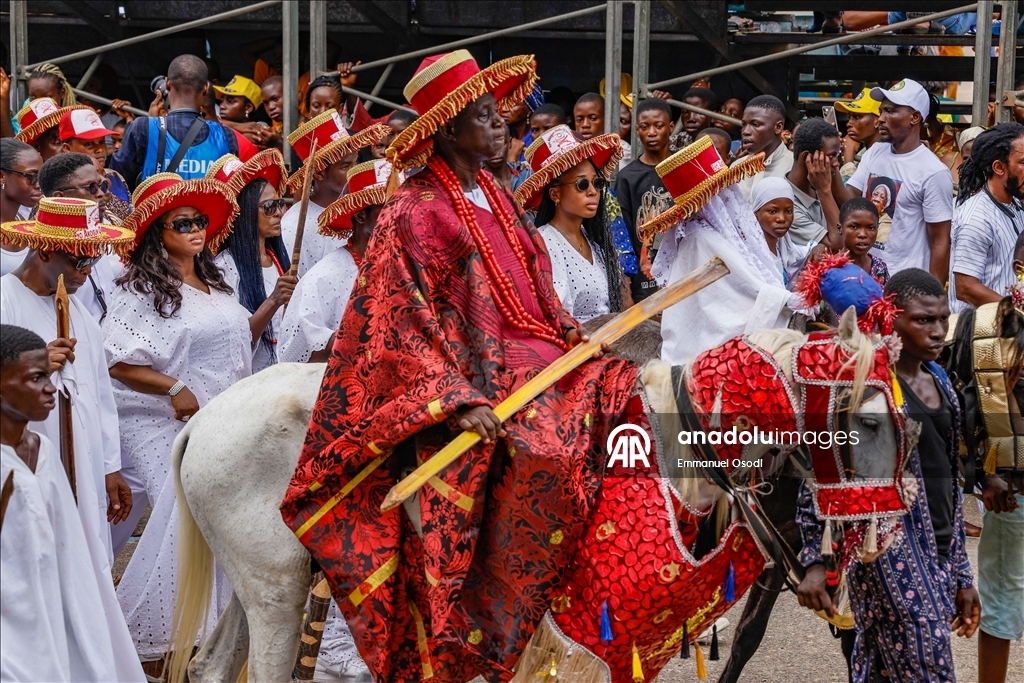 В Нигерии прошел традиционный фестиваль «Эйо»