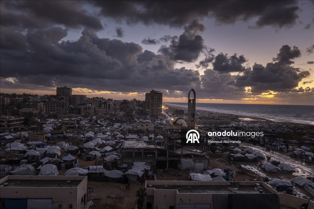 Неблагоприятные погодные условия усугубляют жизнь в Газе