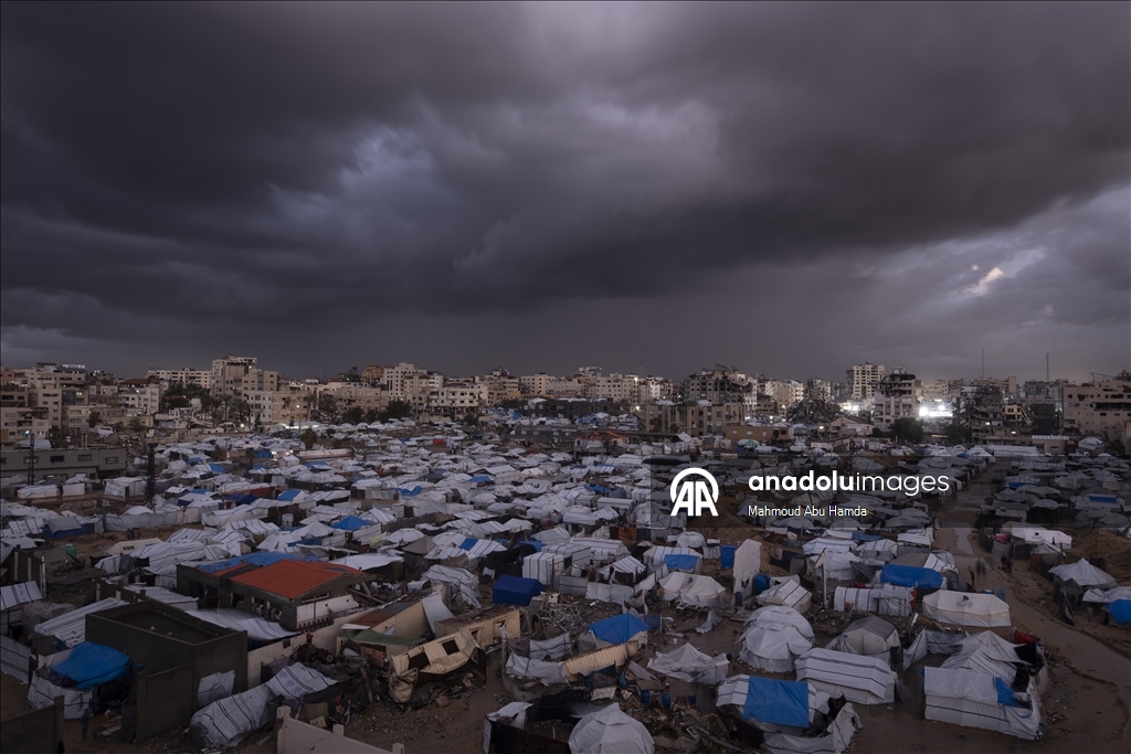 Неблагоприятные погодные условия усугубляют жизнь в Газе