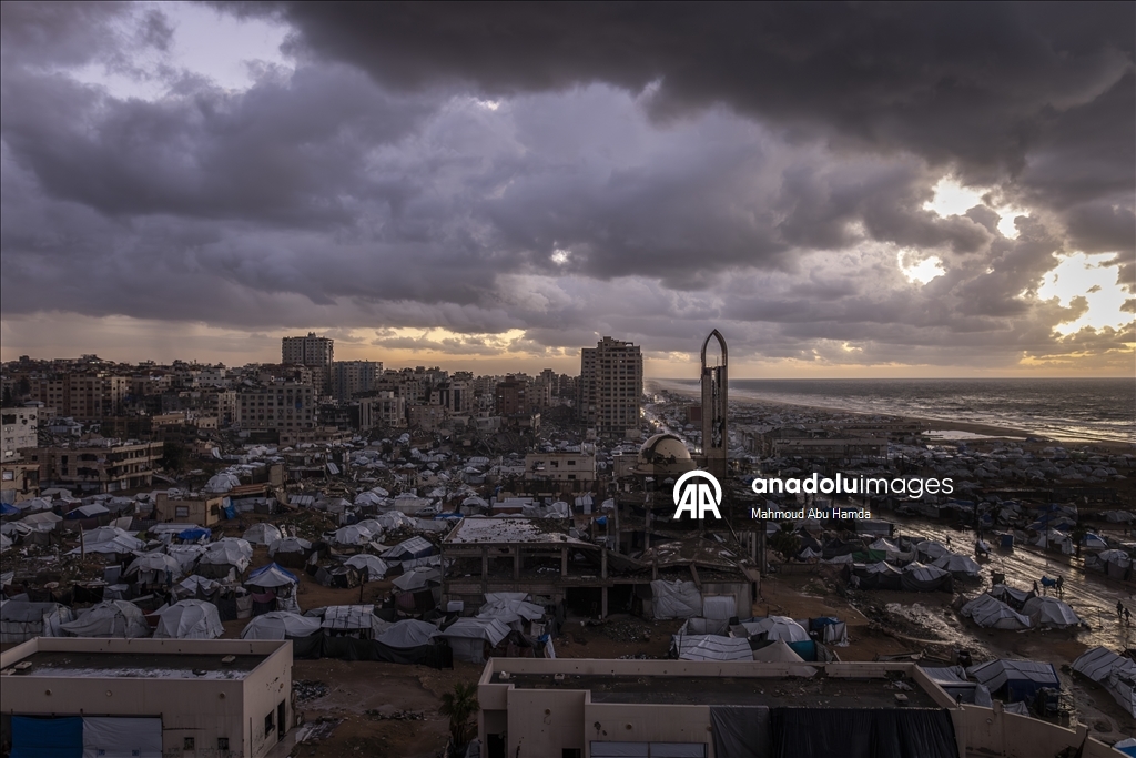 Неблагоприятные погодные условия усугубляют жизнь в Газе