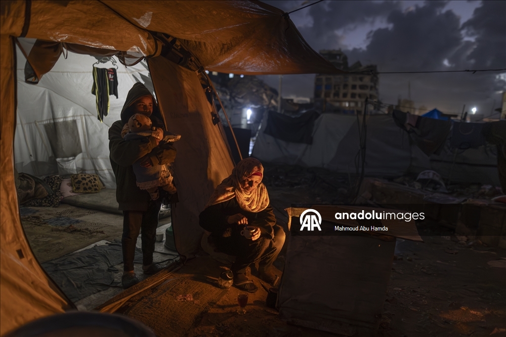 Неблагоприятные погодные условия усугубляют жизнь в Газе