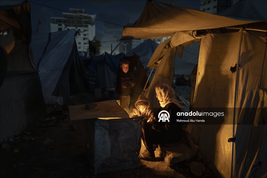 Неблагоприятные погодные условия усугубляют жизнь в Газе